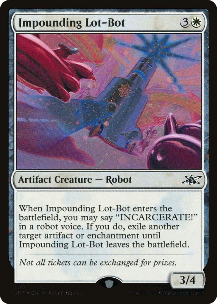 {C} Impounding Lot-Bot (Galaxy Foil) [Unfinity][UNF 300]
