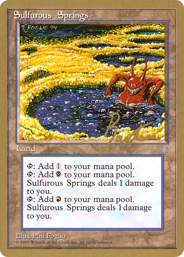 {R} Sulfurous Springs (George Baxter) [Pro Tour Collector Set][GB PTC GB360]