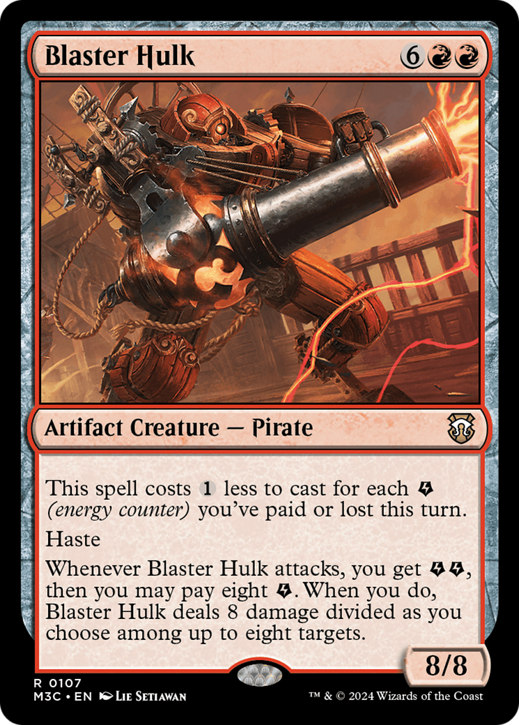 {R} Blaster Hulk [Modern Horizons 3 Commander][M3C 107]