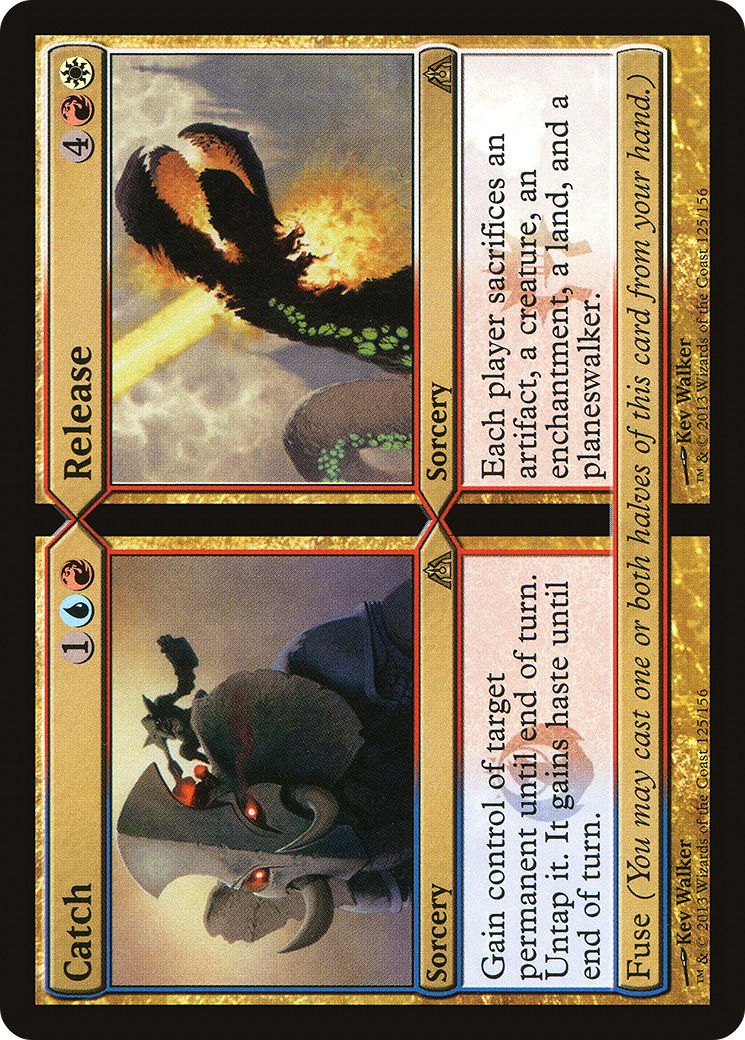 {R} Catch // Release [Dragon's Maze][DGM 125]