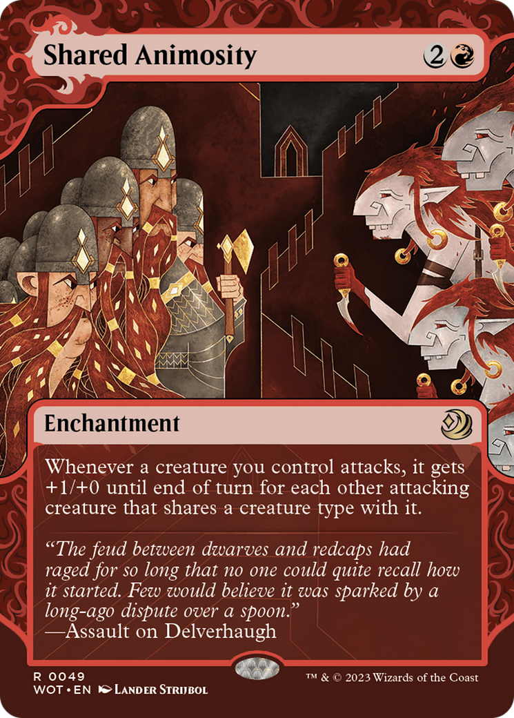 {R} Shared Animosity [Wilds of Eldraine: Enchanting Tales][WOT 049]