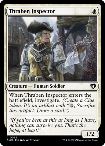 {C} Thraben Inspector [Commander Masters][CMM 066]
