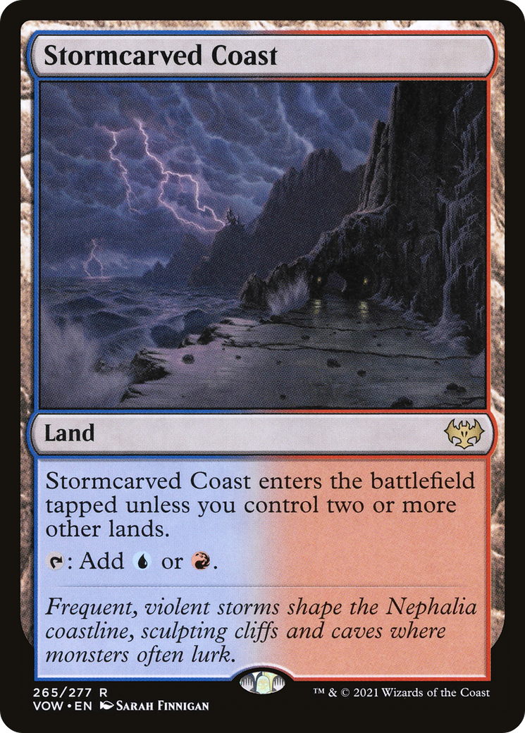 {R} Stormcarved Coast [Innistrad: Crimson Vow][VOW 265]