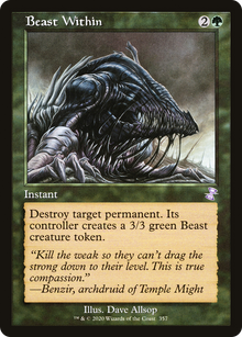 {R} Beast Within (Timeshifted) [Time Spiral Remastered][TSR 357]