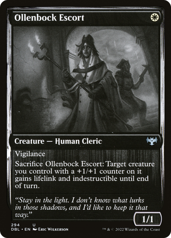 {C} Ollenbock Escort [Innistrad: Double Feature][DBL 294]