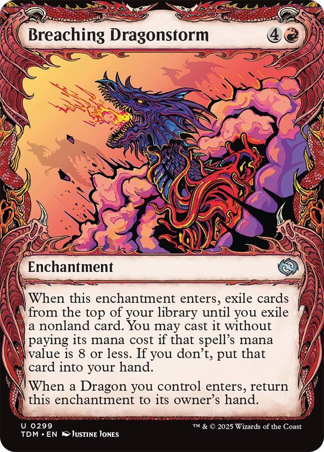 {@C} Breaching Dragonstorm (Showcase) [Tarkir: Dragonstorm][TDM 299]
