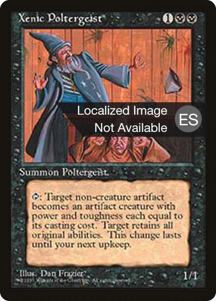 {F} Xenic Poltergeist [Fourth Edition (Foreign Black Border)][FBB 4ED 173]