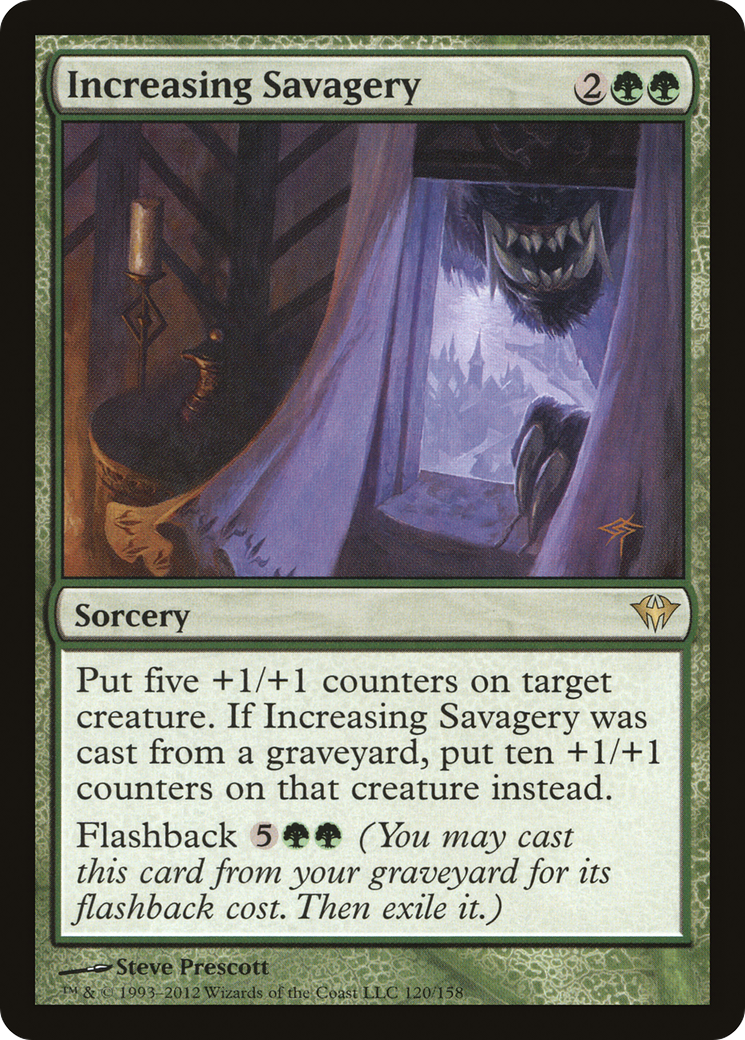 {R} Increasing Savagery [Dark Ascension][DKA 120] - Misty Mountain Games