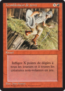 {F} Earthquake [Foreign Black Border][FBB 3ED 148]