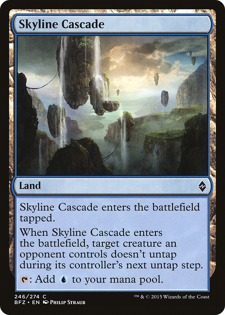 {C} Skyline Cascade [Battle for Zendikar][BFZ 246] - Misty Mountain Games