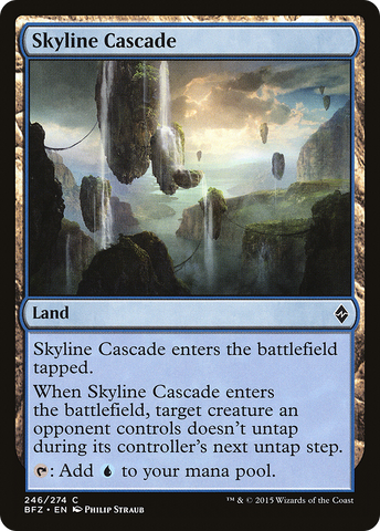 {C} Skyline Cascade [Battle for Zendikar][BFZ 246]