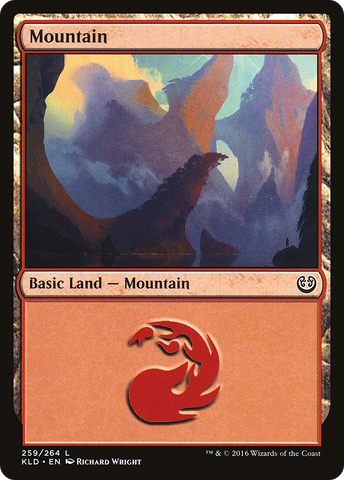 {B}[KLD 259] Mountain (259) [Kaladesh]