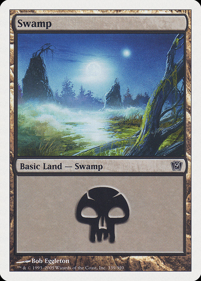 {B}[9ED 339] Swamp (339) [Ninth Edition]