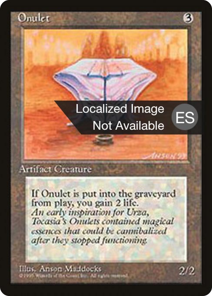 {F} Onulet [Fourth Edition (Foreign Black Border)][FBB 4ED 340]