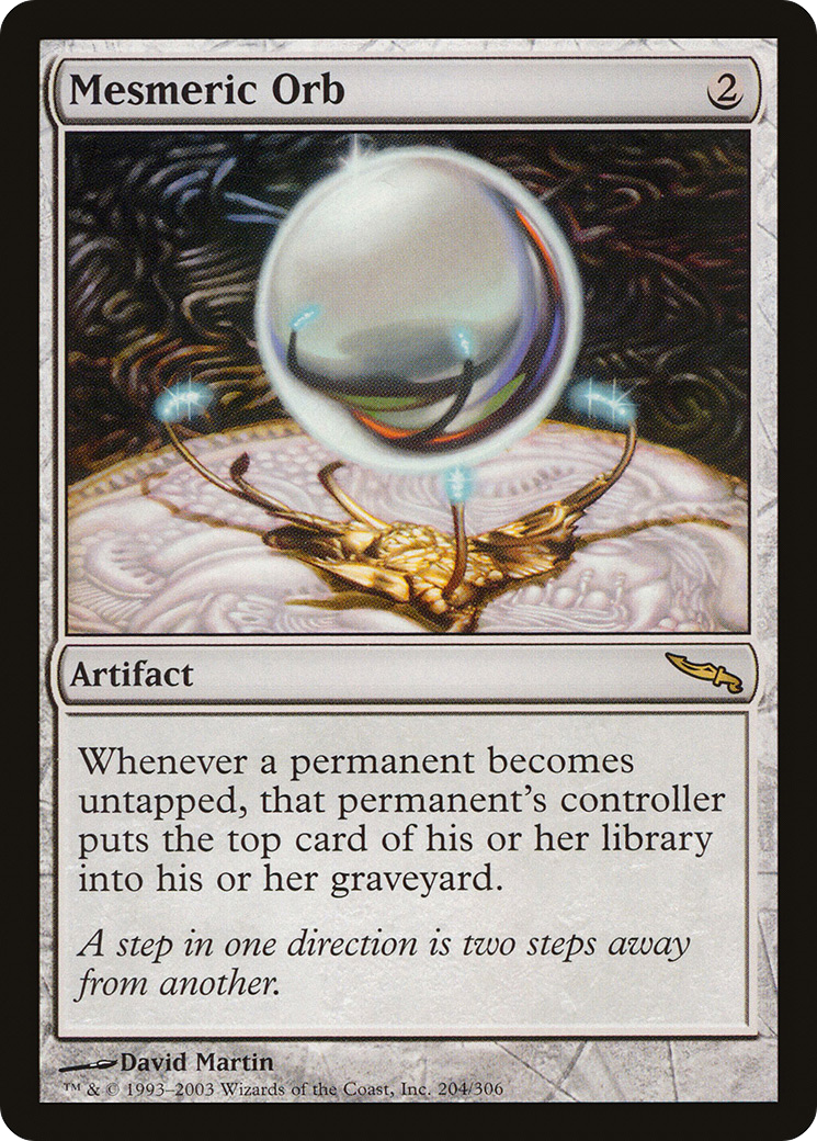 {R} Mesmeric Orb [Mirrodin][MRD 204]
