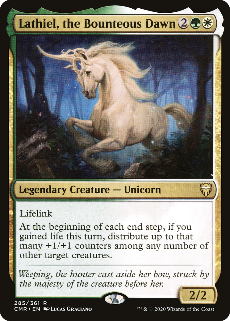 {R} Lathiel, the Bounteous Dawn [Commander Legends][CMR 285]