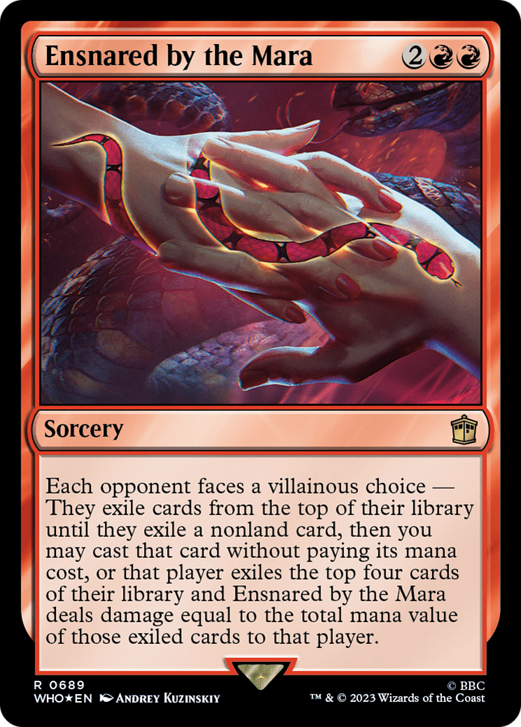 {R} Ensnared by the Mara (Surge Foil) [Doctor Who][WHO 689]