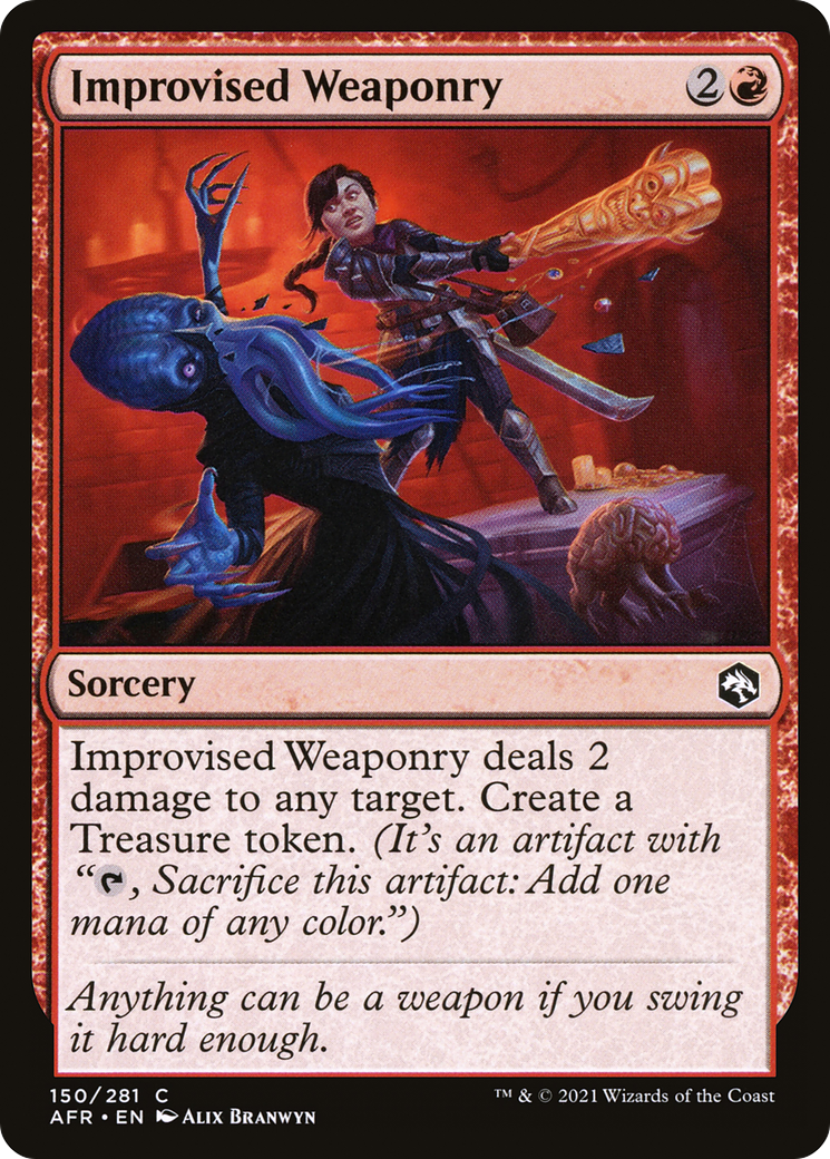 {C} Improvised Weaponry [Dungeons & Dragons: Adventures in the Forgotten Realms][AFR 150]