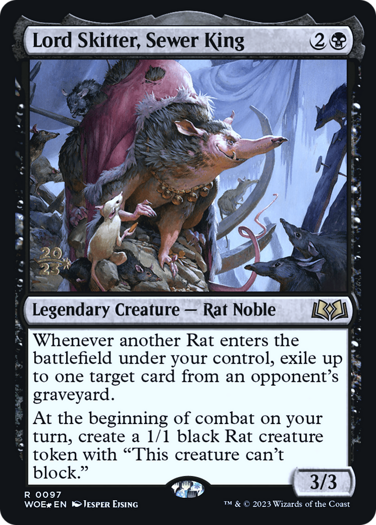 {@R} Lord Skitter, Sewer King [Wilds of Eldraine Prerelease Promos][PR WOE 097]