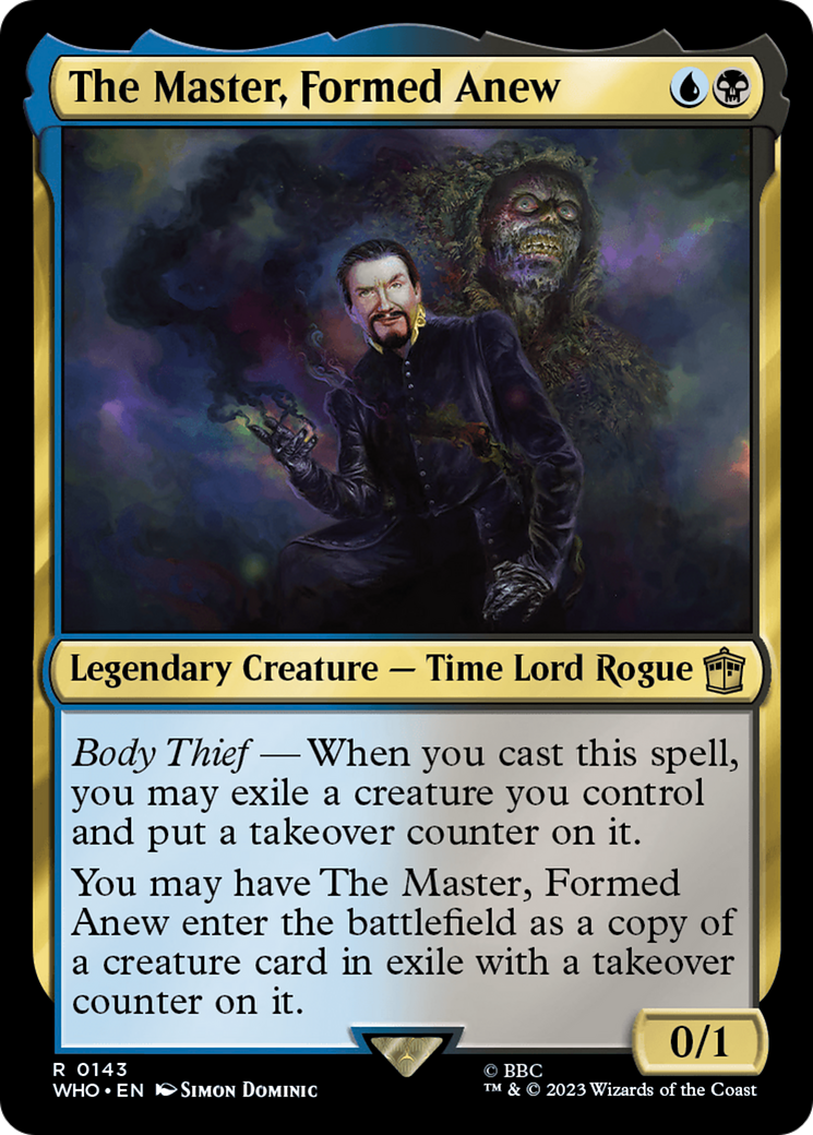 {R} The Master, Formed Anew [Doctor Who][WHO 143]