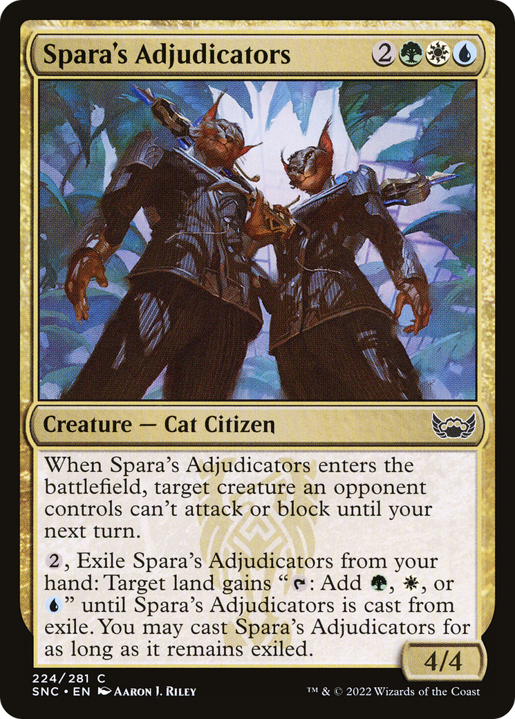 {C} Spara's Adjudicators [Streets of New Capenna][SNC 224]