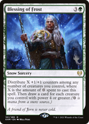 {R} Blessing of Frost (Promo Pack) [Kaldheim Promos][PP KHM 161]