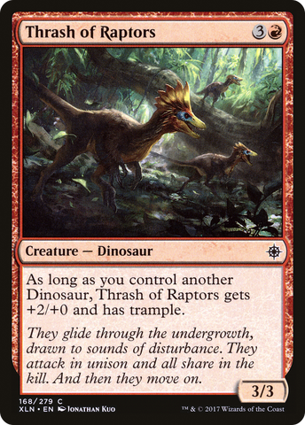 {C} Thrash of Raptors [Ixalan][XLN 168]