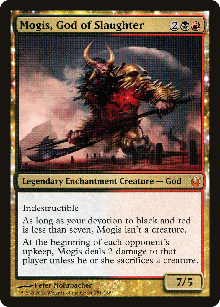 {R} Mogis, God of Slaughter [Born of the Gods][BNG 151] - Misty Mountain Games
