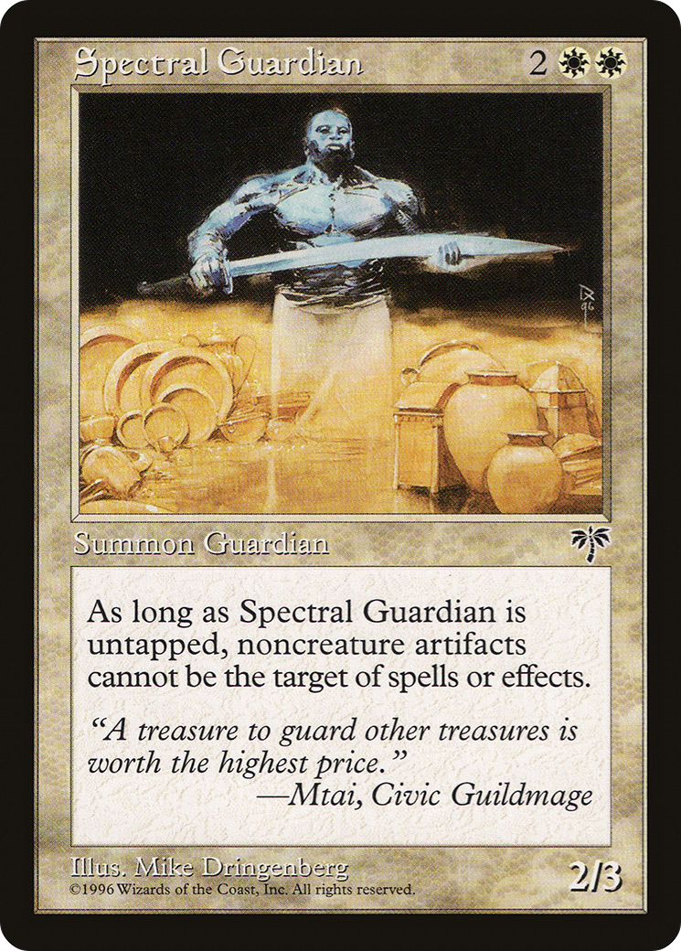 {R} Spectral Guardian [Mirage][MIR 041] - Misty Mountain Games
