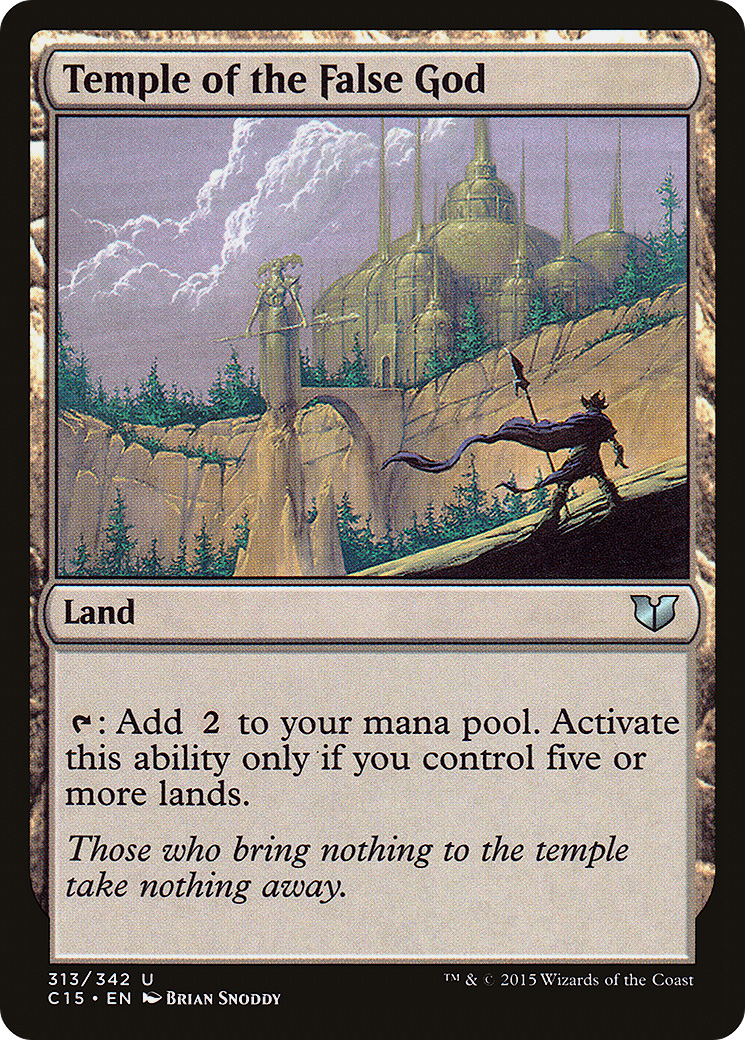 {C} Temple of the False God [Commander 2015][C15 313] - Misty Mountain Games