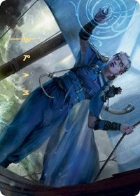 {A} Inga Rune-Eyes Art Card (Gold-Stamped Signature) [Kaldheim Art Series][GS AKHM 016]