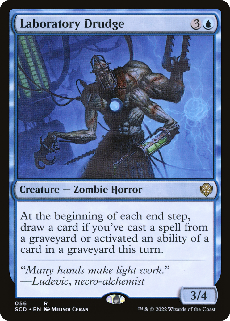 {R} Laboratory Drudge [Starter Commander Decks][SCD 056]