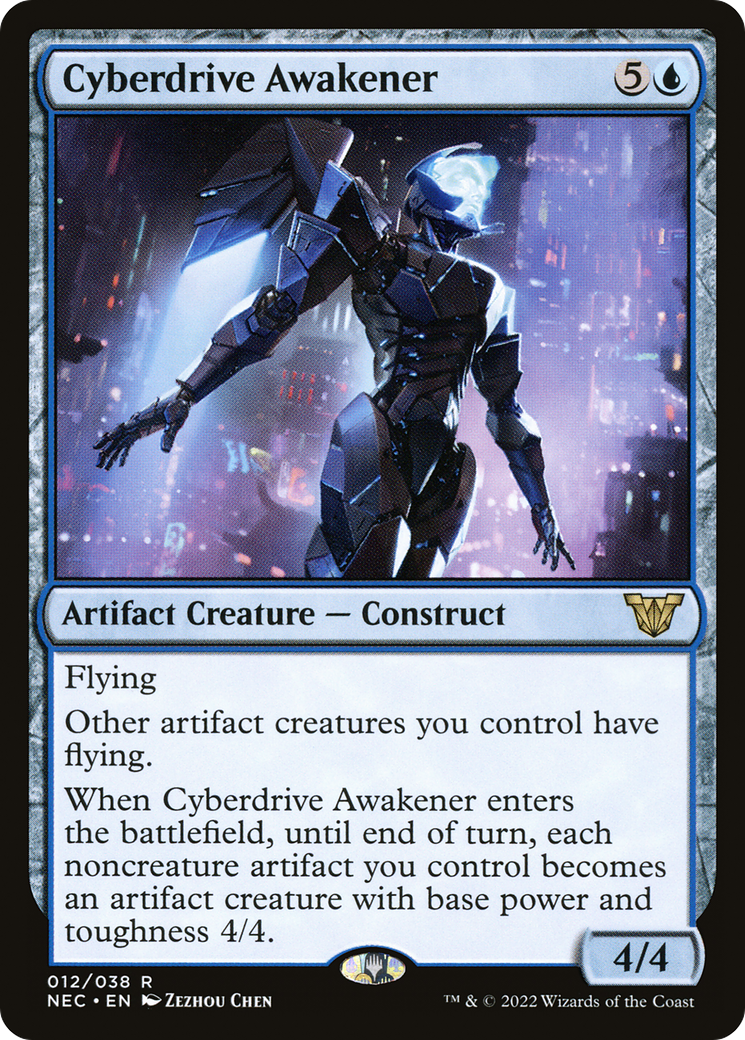 {R} Cyberdrive Awakener [Kamigawa: Neon Dynasty Commander][NEC 012]