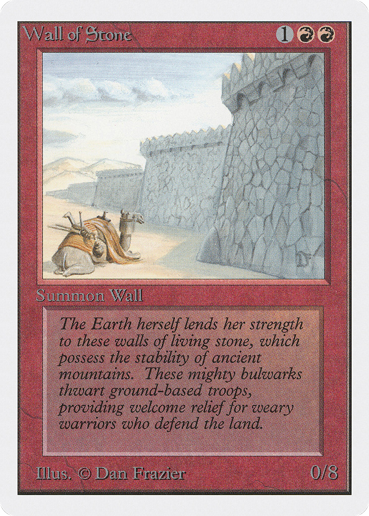 {C} Wall of Stone [Unlimited Edition][2ED 183] - Misty Mountain Games