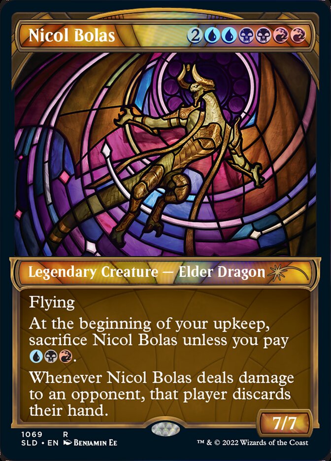 {R} Nicol Bolas (Showcase Textured) [Secret Lair Drop Series][SLD 1069]