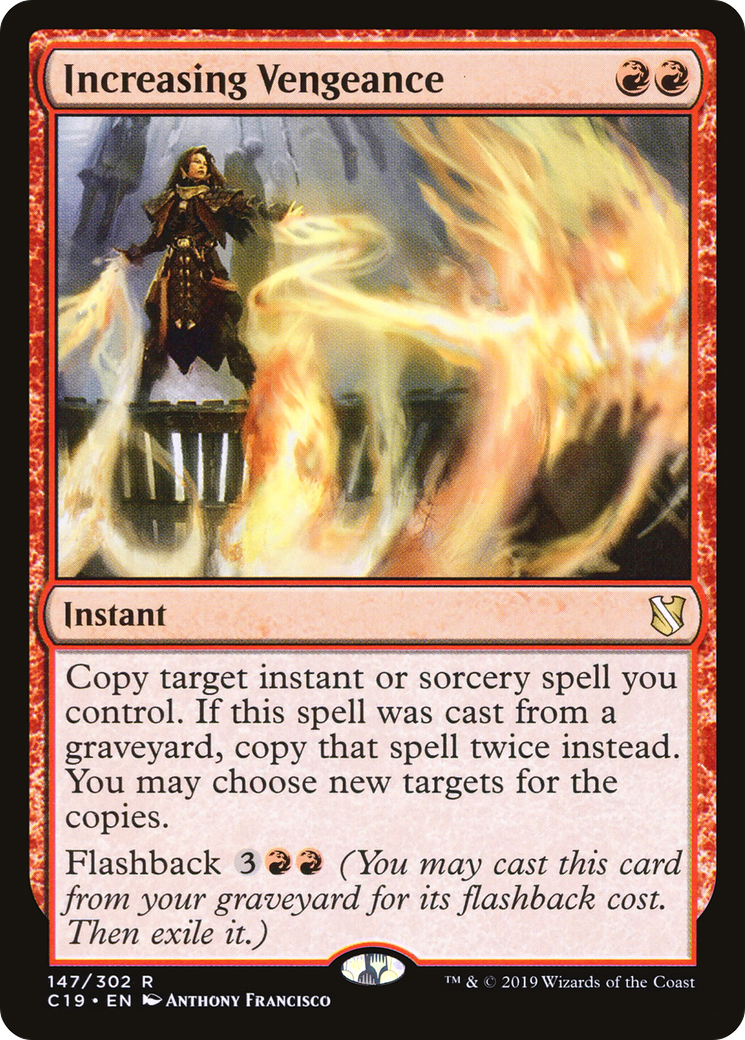{R} Increasing Vengeance [Commander 2019][C19 147]