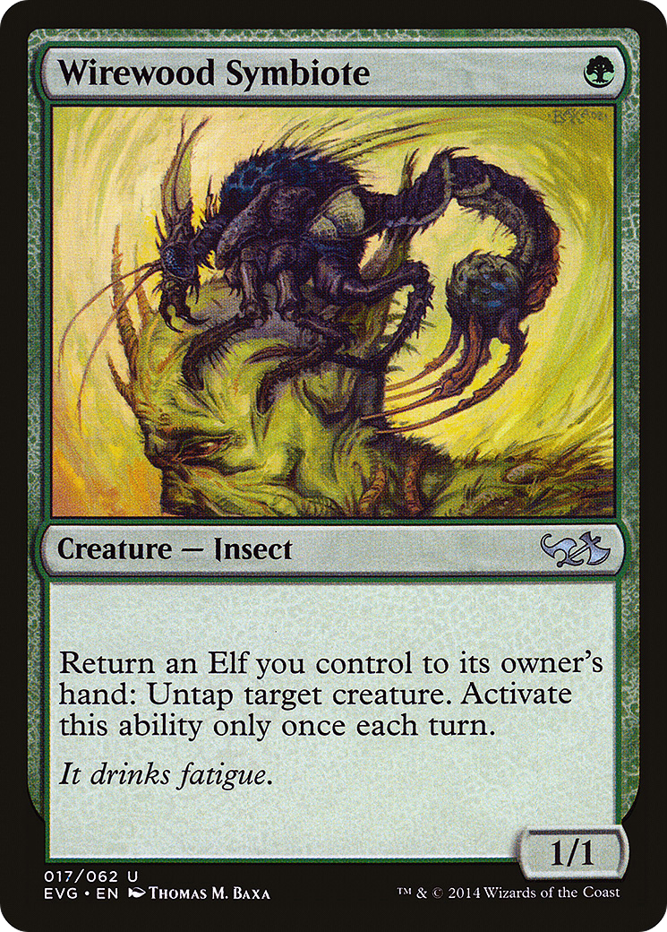 {C} Wirewood Symbiote (Elves vs. Goblins) [Duel Decks Anthology][EVG 017] - Misty Mountain Games