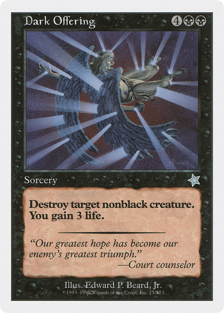 {C} Dark Offering [Starter 1999][S99 075]