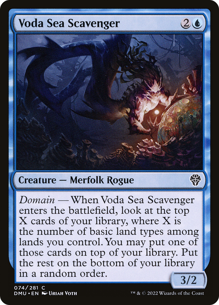 {C} Voda Sea Scavenger [Dominaria United][DMU 074]