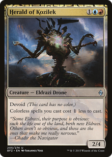 {C} Herald of Kozilek [Battle for Zendikar][BFZ 205]