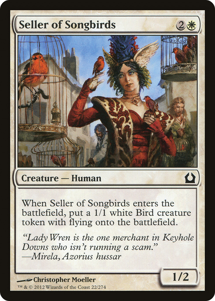 {C} Seller of Songbirds [Return to Ravnica][RTR 022] - Misty Mountain Games