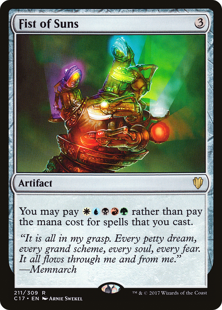 {R} Fist of Suns [Commander 2017][C17 211]