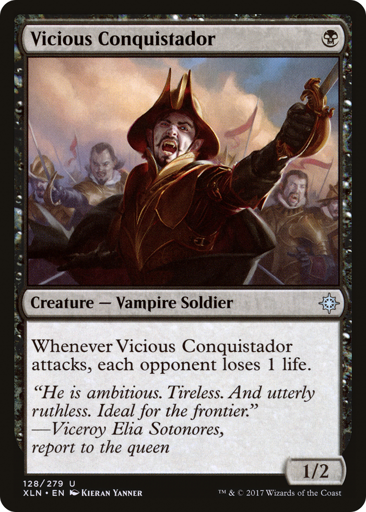 {C} Vicious Conquistador [Ixalan][XLN 128] - Misty Mountain Games