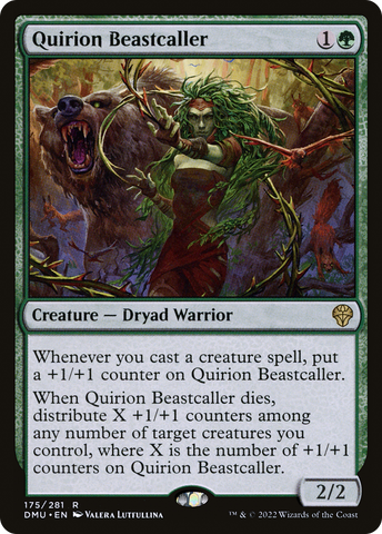 {R} Quirion Beastcaller [Dominaria United][DMU 175]