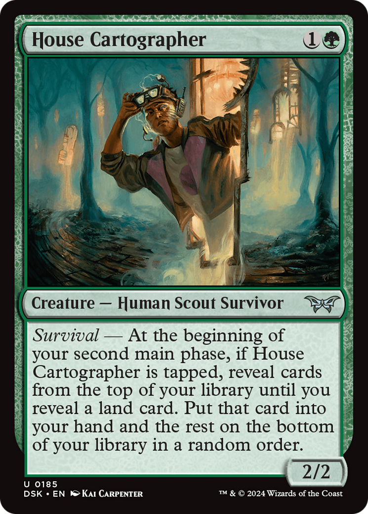 {@C} House Cartographer [Duskmourn: House of Horror][DSK 185]