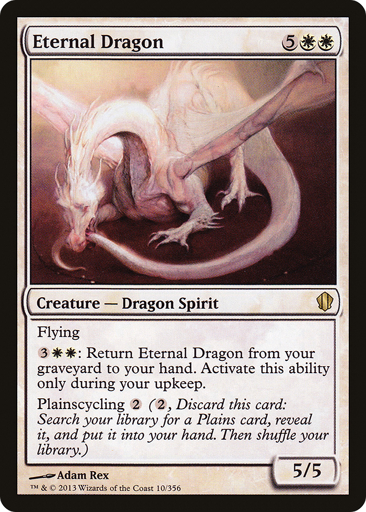 {R} Eternal Dragon [Commander 2013][C13 010] - Misty Mountain Games