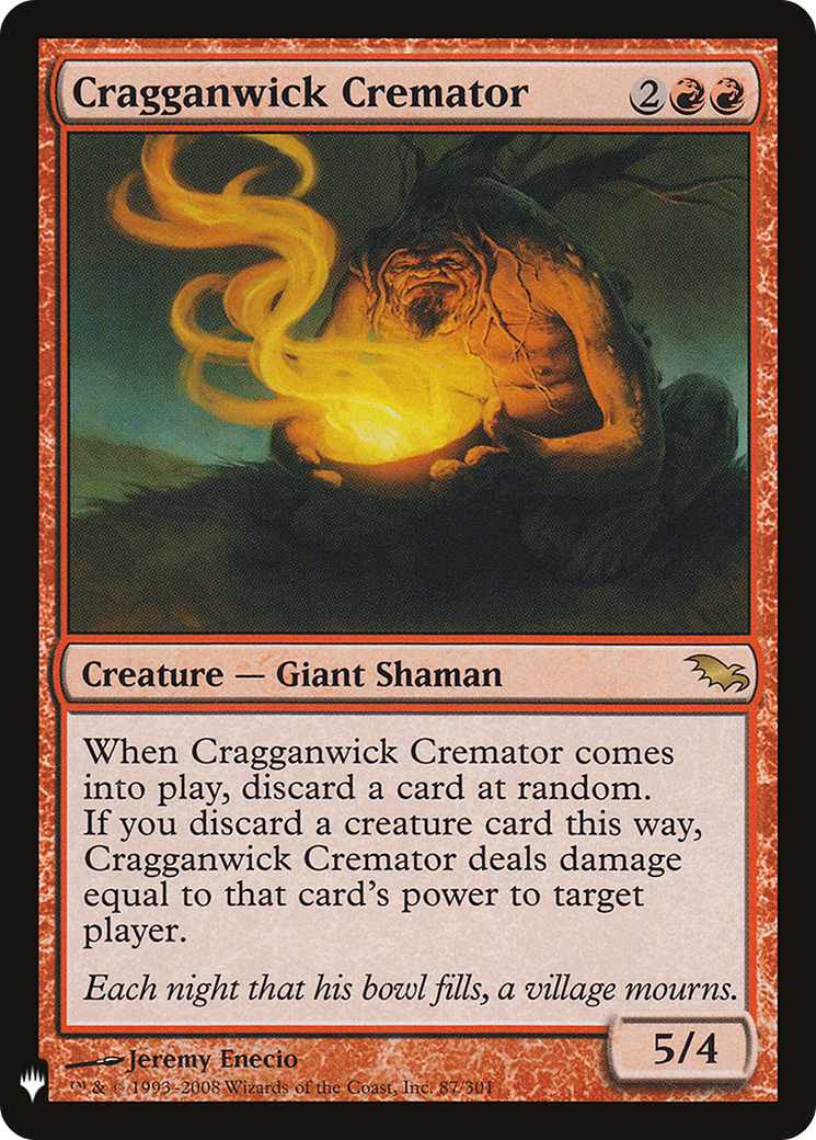 Cragganwick Cremator [LIST SHM-87]