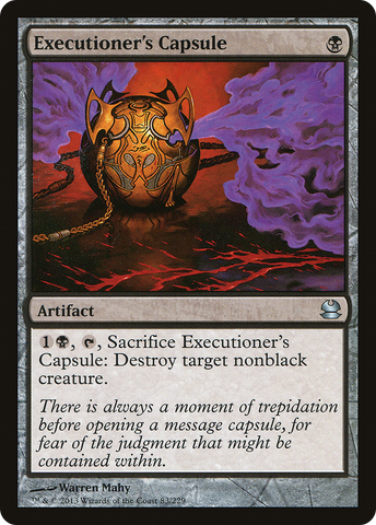 {C} Executioner's Capsule [Modern Masters][MMA 083]