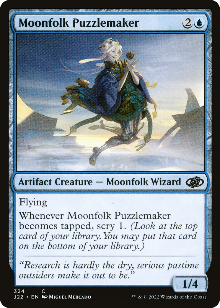 {C} Moonfolk Puzzlemaker [Jumpstart 2022][J22 324]