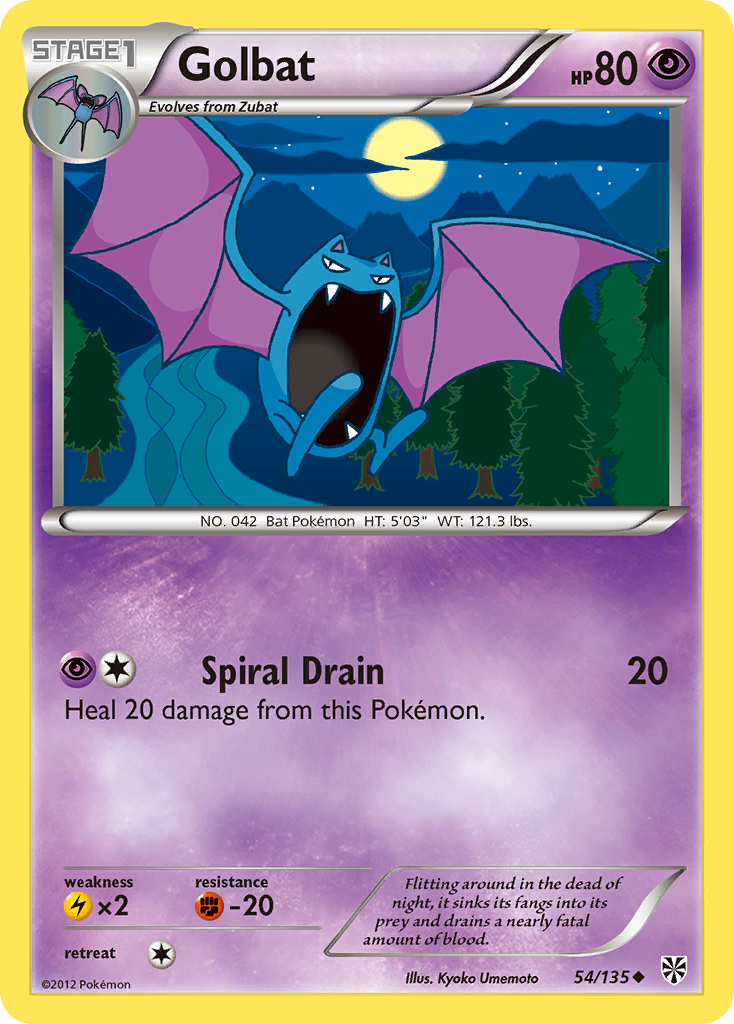 [PKM-C] Golbat (54/135) [Black & White: Plasma Storm]